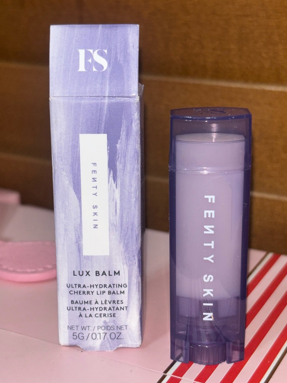 Fenty Skin Lux Balm Ultra-Hydrating Cherry Lip Balm